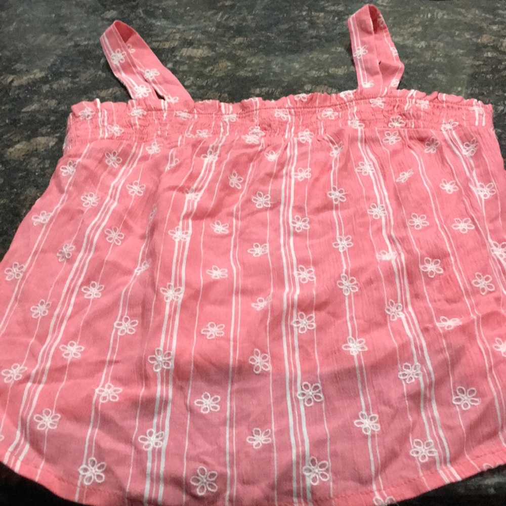Pink tank Justice size 12